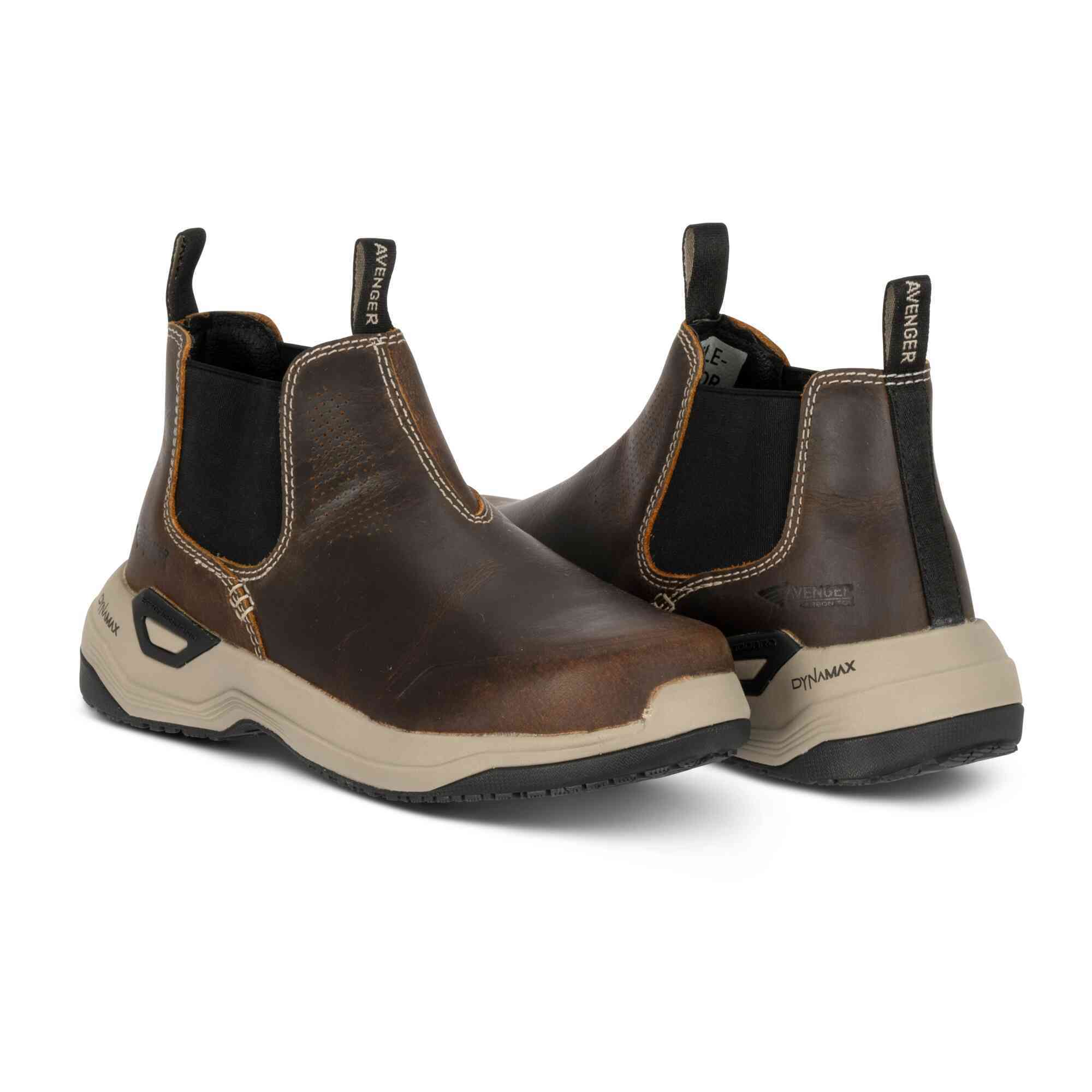 Avenger Work Boots Foreman MAX Romeo - Women's - CN|EH|SR|SF - Brown